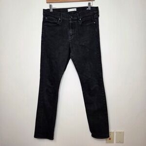Madewell Men Slim Fit Black Wash Denim Jeans W32 L34